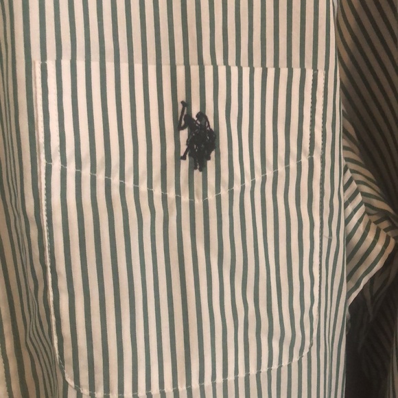 #10 👔 NWOT Long Sleeve Striped Button Down Shirt 👔 - Picture 7 of 17